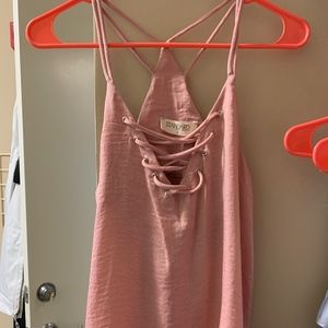 STANDARD blush pink tank top
